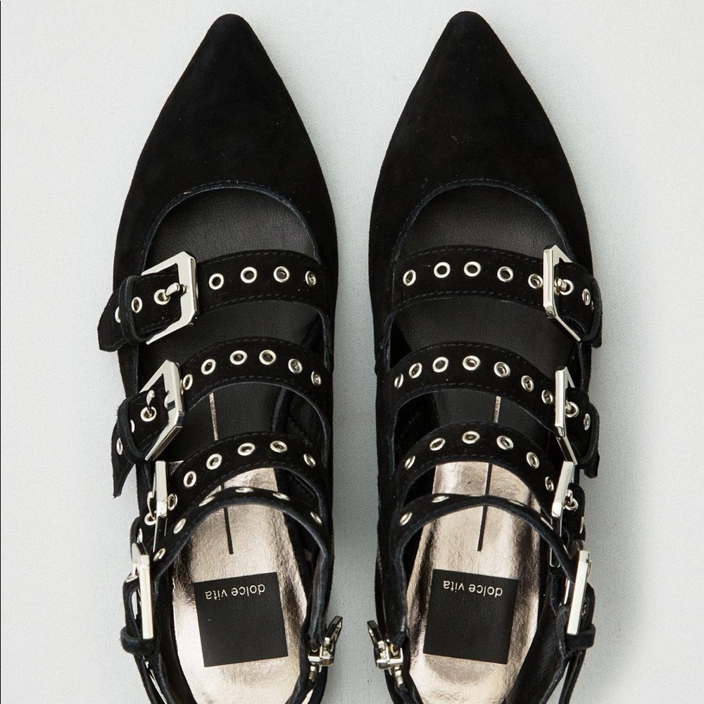 Dolce Vita Suede Elodie Flats sz 6